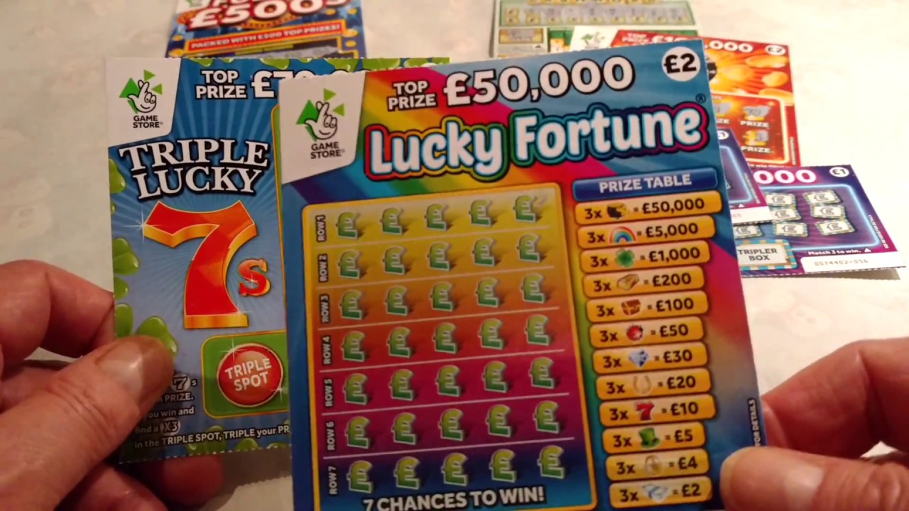 New Lucky Fortunes..New Full of 500's..New CASH Word..Scratchcards