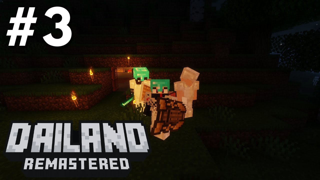 Minecraft DaiLand Remastered #3 La Triple Patata {[No Commentary 60Fps 4k]}