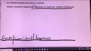 Diagramming a noun clause as an objective complement