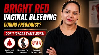 Bright Red Bleeding in Pregnancy? Placenta Previa Explained|Most important For Nursing students.