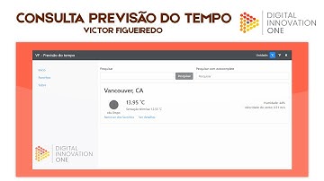 Criando projeto PREVISÃO DO TEMPO - API