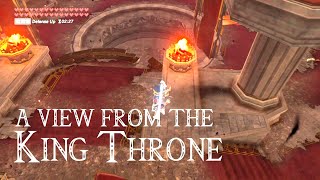 Hyrule Castle After Ganon Disappeared In Zelda Botw