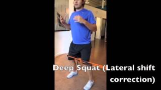 Deep Squat Lateral shift correction)