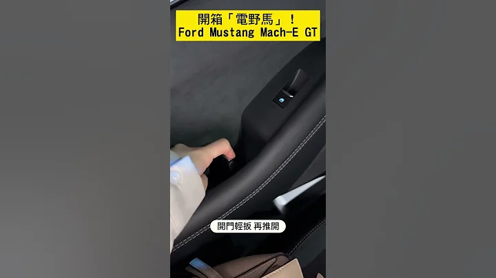 特斯拉 Model Y 同级对手，福特电野马Mach-E 来了！268万的GT版本你觉得如何？ - 天天要闻