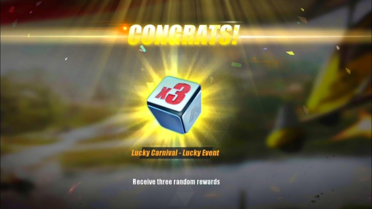 Rules Of Survival Lucky Carnival x3 Random Rewards | Echo Valley Champ | Bluish lovers
