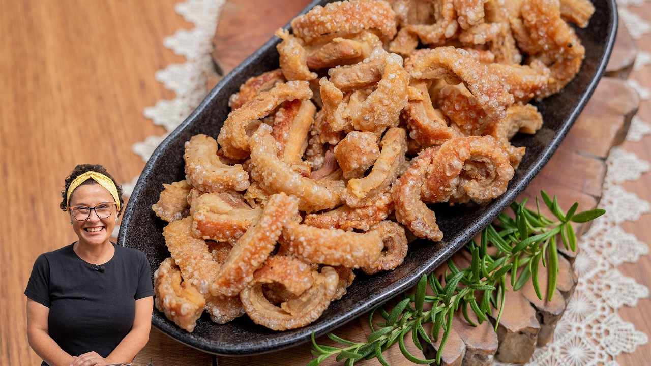 TORRESMO COMO VOCÊ NUNCA EXPERIMENTOU ANTES, SUPER SEQUINHO E CROCANTE - Wilza Leonel