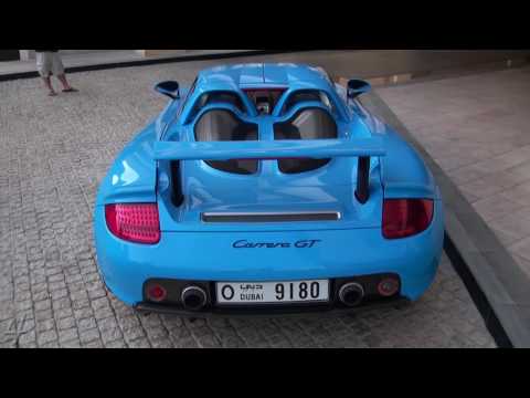 Mexico Blue Porsche CGT - Start, Revs and Acceleration