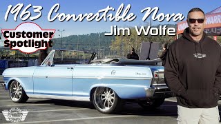 Customer Spotlight: 'Sapphire' - Jim & Brandy Wolfe's '63 Convertible Nova SS