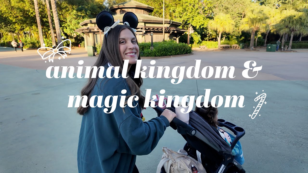 DISNEY WORLD VLOG | DAY 2! Animal Kingdom, Magic Kingdom, Fireworks
