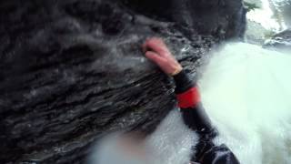 Erie*PA~Near Death Whitewater Kayaking (Micro-Creeking) first descent Belson Creek aka Gages Gulf.