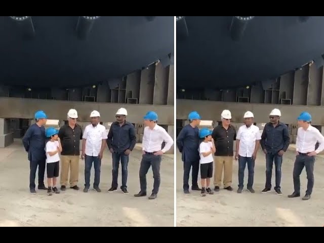Aliko Dangote The Trillionaire and Femi Otedola At  Dangote Refinery