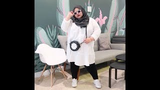 A Hijab Stylish Dan Confident Untuk Yang Berbadan Gemuk Ala Hijabers Intan Kemala Sari