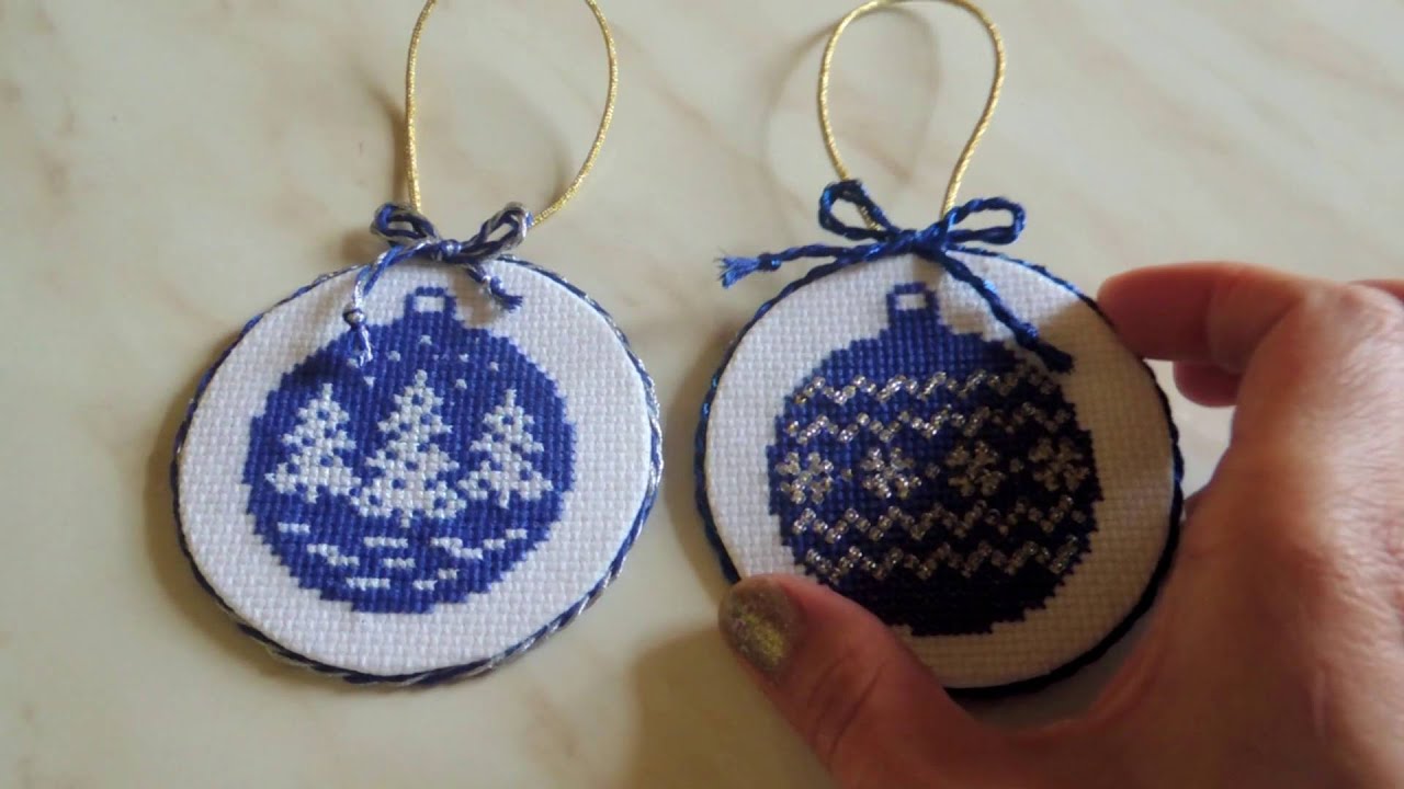 Новогодние Игрушки Крестом Новогодние Игрушки Крестом