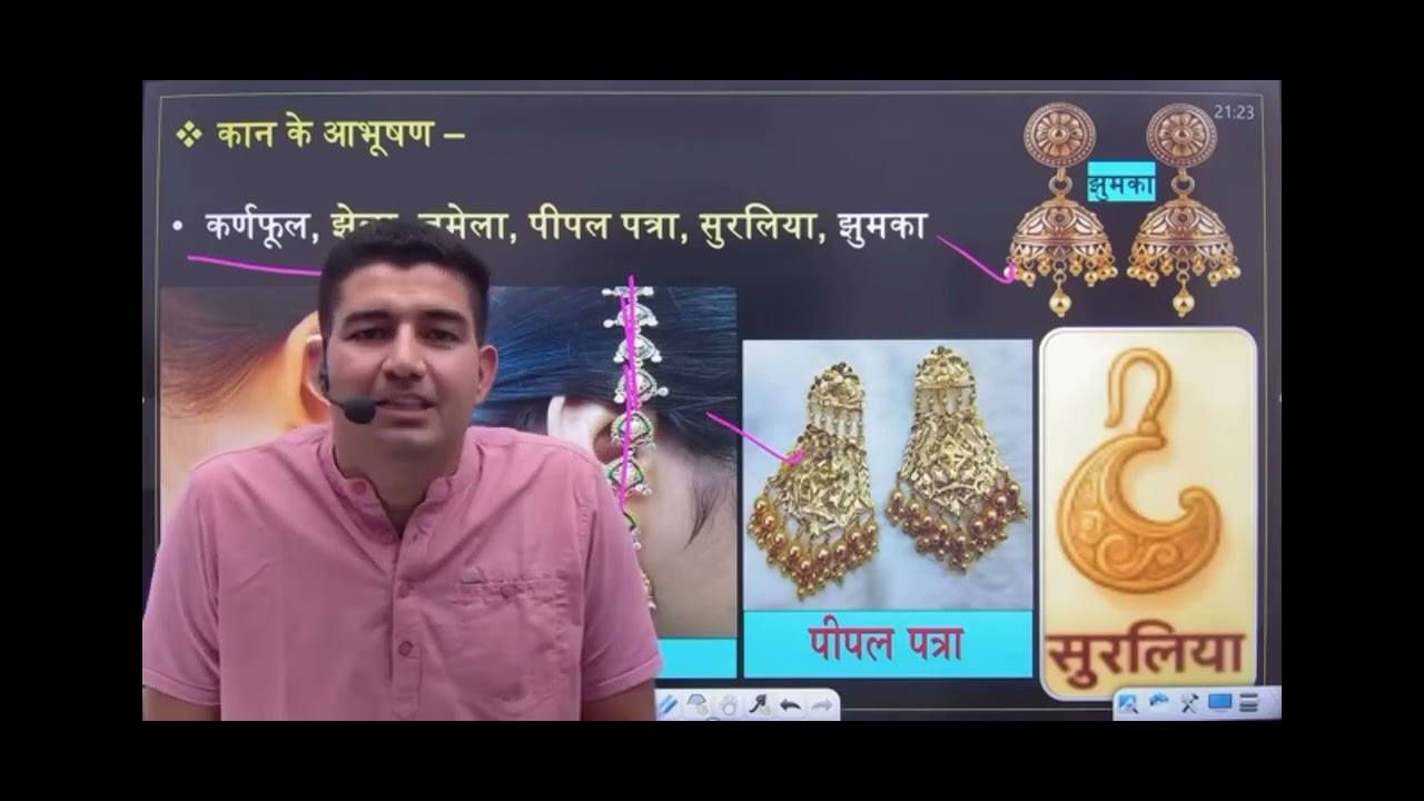 आभूषण (राजस्थान ) की कला संस्कृति Important प्रश्न 2025 भाग 1