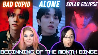 K-Cord Girls First Reaction to HIGHTLIGHT (Alone), YOUNITE (Bad Cupid), & UNVS (Solar Eclipse)!!!