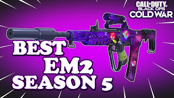 EM2 is Actually Overpowered After Nerf! | Best EM2 Class in Cold War Season 5