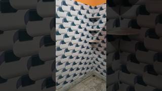 bathroom ওয়াল টাইল design #new #wall #construction #love #ytshorts#marble #youtubeshorts #trending