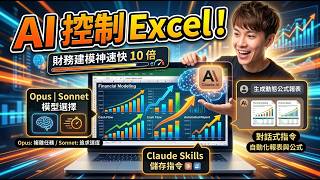 Claude Excel外掛實測！5步驟讓AI自動完成財務建模，效率翻倍