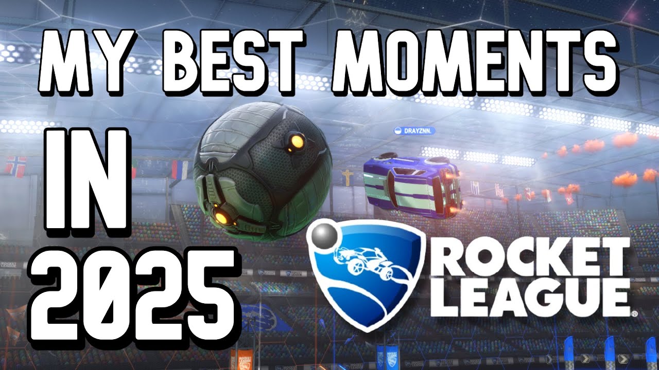My BEST MOMENTS in 2025 in Rocket League