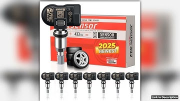 8pcs Autel Sensor TPMS 2in1 315MHz 433MHz MXSensor Tire Pressure Monitor System Sensor Programmable