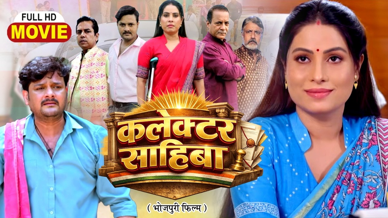 COLLECTOR SAHIBA I कलेक्टर साहिबा I FULL MOVIE | SANJANA PANDEY, GAURAV JHA I BHOJPURI SUPERHIT FILM