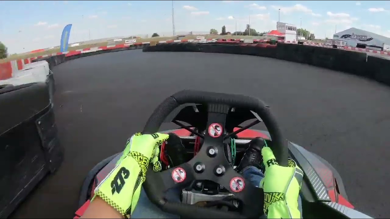 Onboard Hotlap Inkart puurs Damian Marges | 1:35:935 | Damian Marges