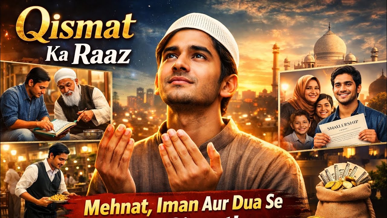 Qismat Ka Raaz | Islamic Motivational Story | Mehnat Iman Aur Dua | Heart Touching Story