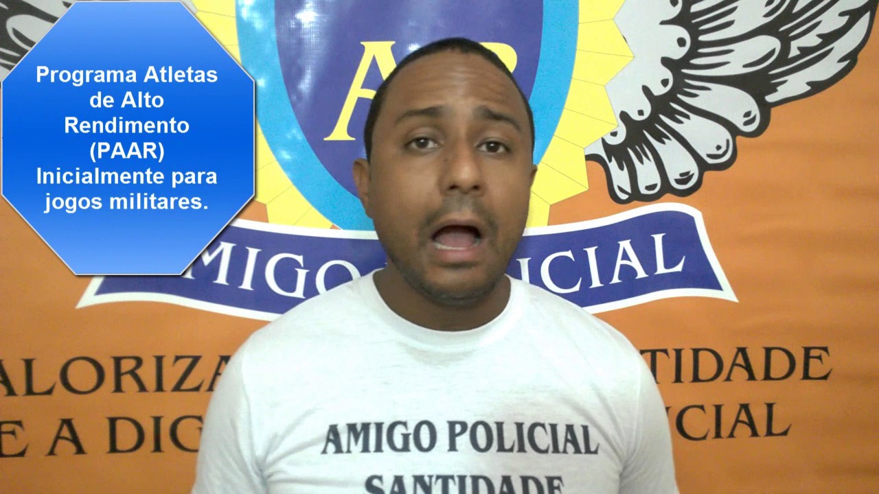 Policial Campeão; COB, Atletas Policiais. faça você mesmo ret