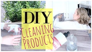 DIY CLEANING PRODUCTS| NATURAL, EASY & CHEAP| HOW TO CLEAN