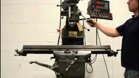 Bridgeport 1HP Milling Machine with Digital Read Out