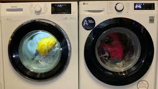 Wash Race Blomberg RapidJet LWF194520QW Vs LG Direct Drive F4Y510WBLN1 Eco 40-60 40’c 1400rpm