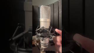 My mic setup #indie #singersongwriter #music #mic #microphone #recording #studio #homerecording
