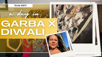 Garba x Diwali Vlog | College Celebration & Dance Night 🎉