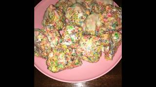 How My Fruity Pebble Rolls Look 💜