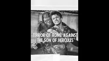 TERROR of ROME AGAINST the SON of HERCULES, trailers. MARK FOREST. 1964.