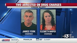 Two arrested after drugs found during Allen County traffic stop