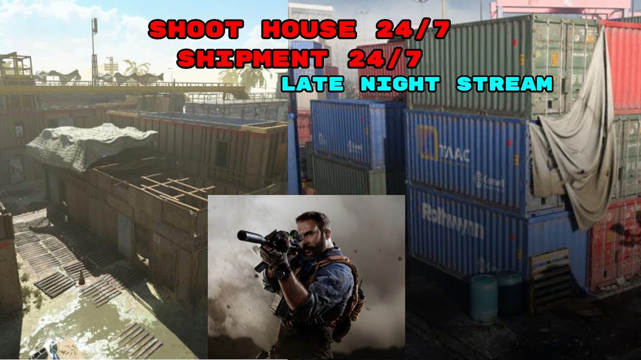 Modern Warfare High Kill Gameplay Shipment 24/7 Shoot House 24/7 - YouTube