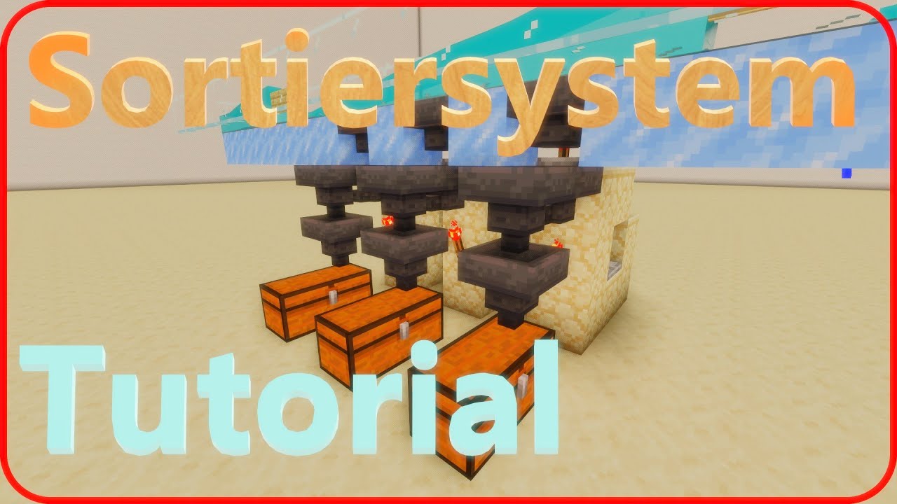 Sortiersystem TUTORIAL (Jeder Schritt erklärt)!!! | EGAL MC Tutorials ...