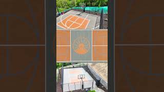 Custom Court by Bear Lake! Full Build. #utah #premium #pickleball #basketball