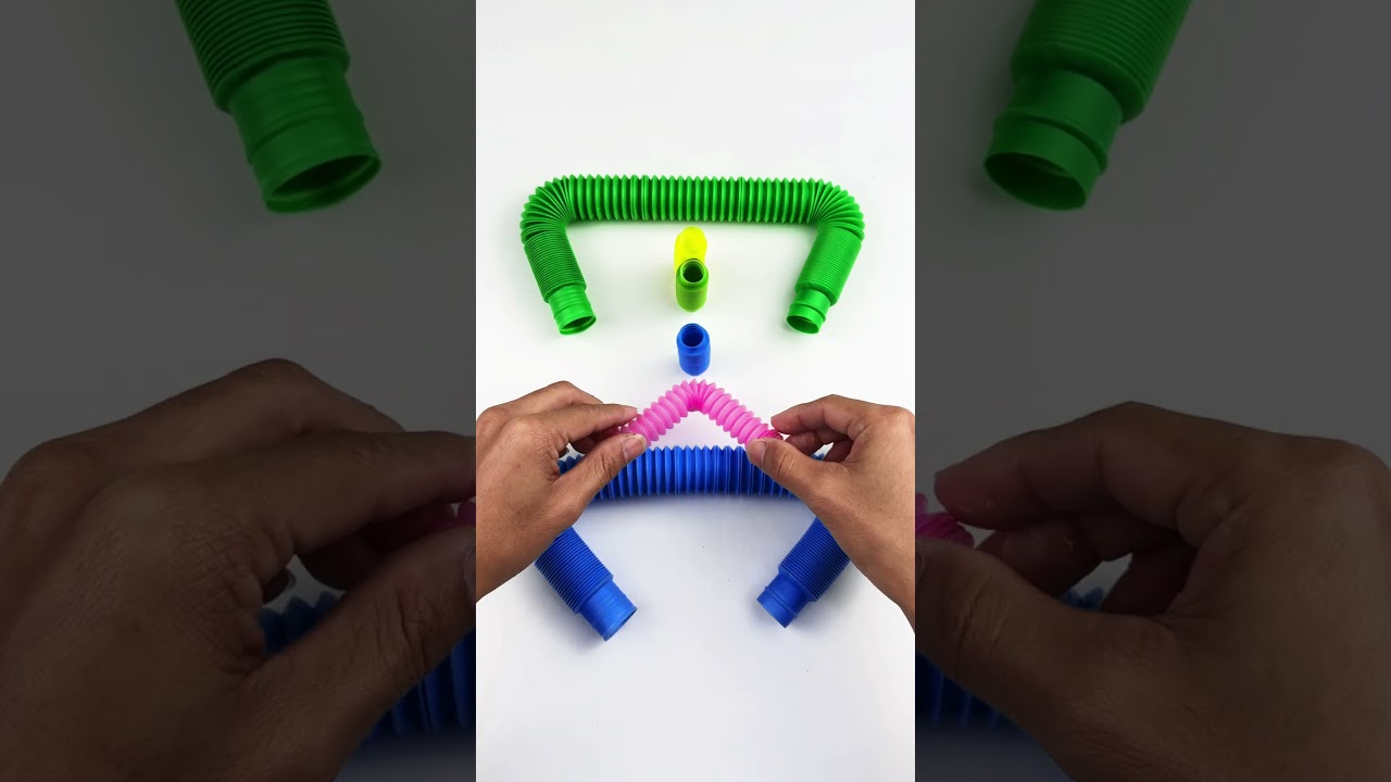 Creating Rainbow ASMR Sound POP-TUBE 