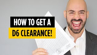 How to Get a D6 Clearance Form in Florida