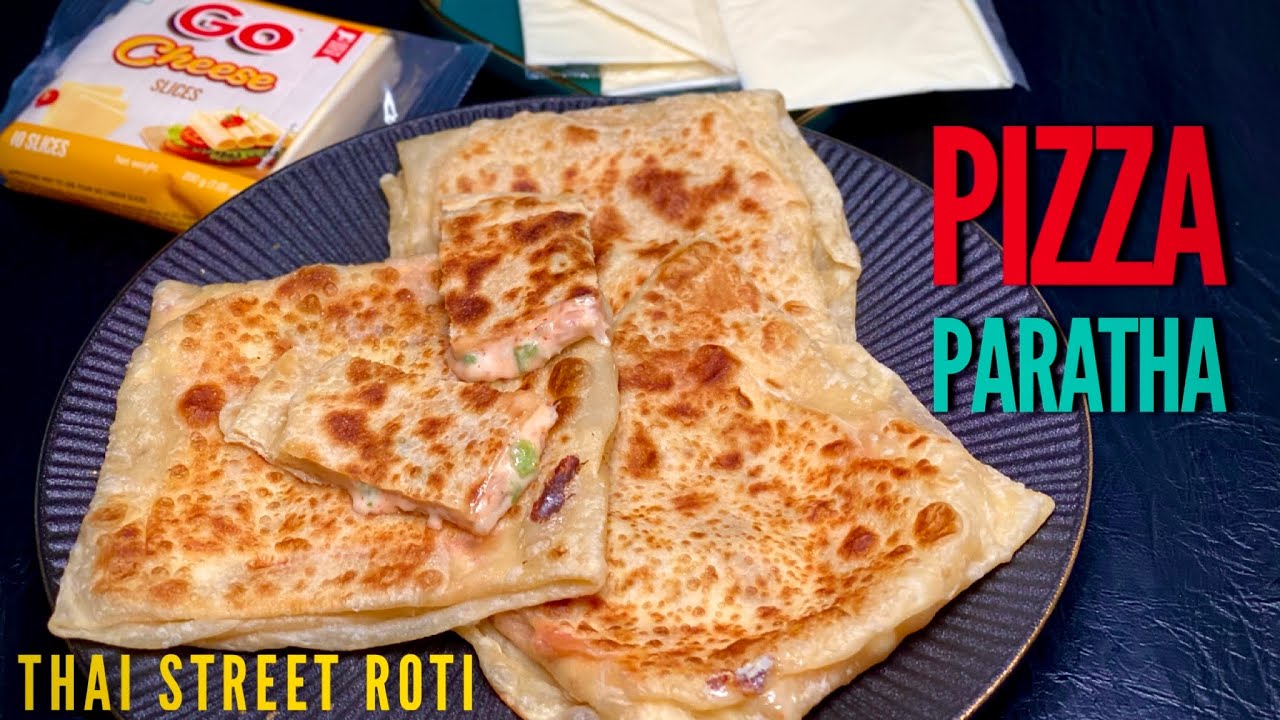 पिज़्ज़ा पराठा | How to make Pizza paratha | Iftar Recipe | Pizza paratha Recipe | Go Cheese