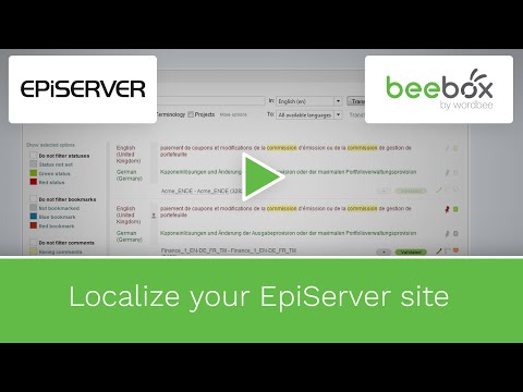 Localize your EpiServer site