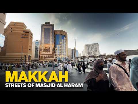 4K Makkah Walking Tour | Masjid Al Haram | Saudi Arabia