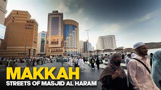 4K Makkah Walking Tour | Masjid Al Haram | Saudi Arabia