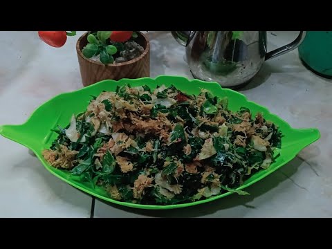 Resep Urap Daun Cikur