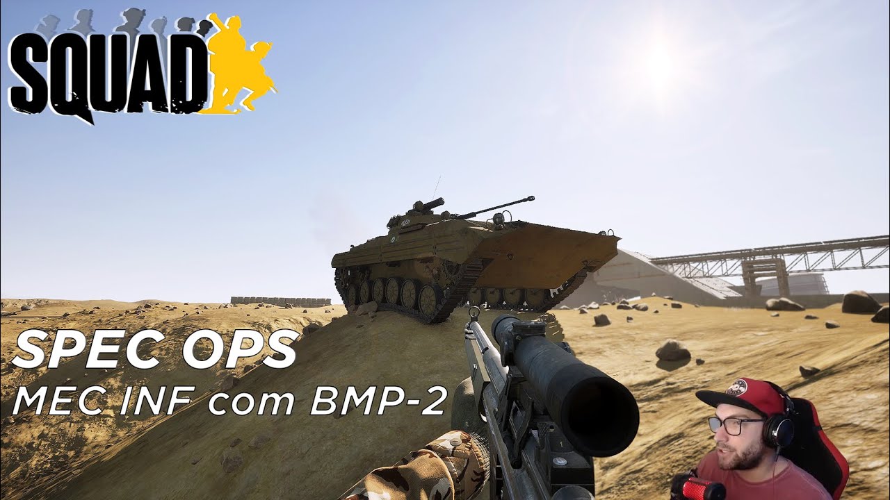 SQUAD - SPEC OPS: Infantaria Mecanizada com BMP-2 | Unreal Engine 4 | Cortes do 