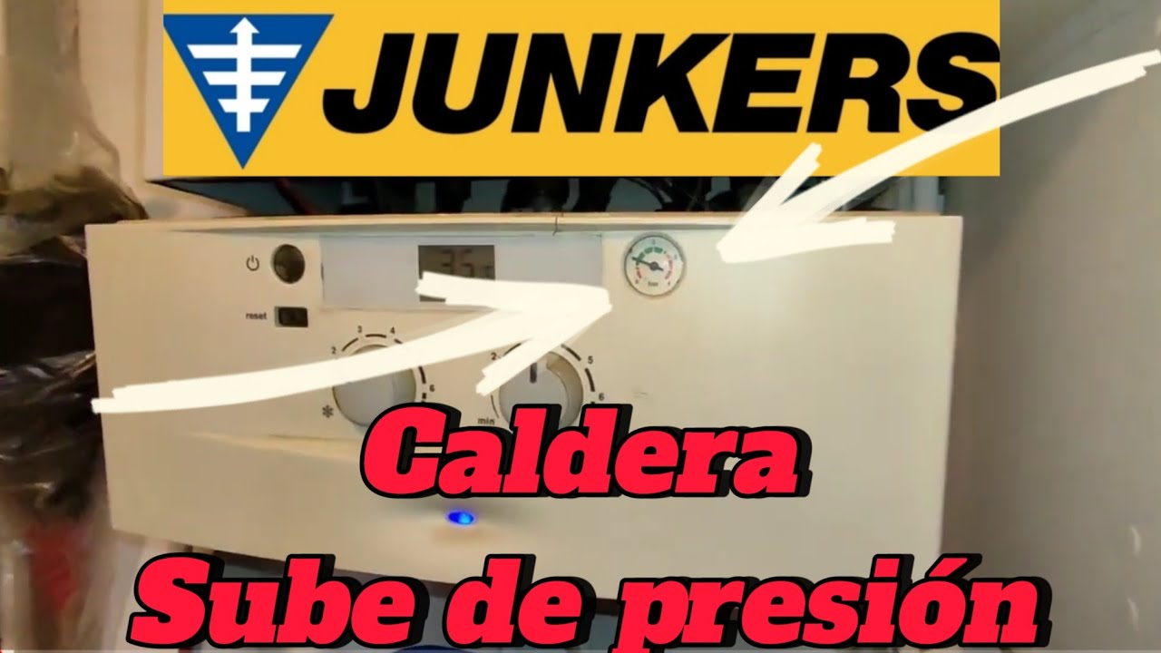 Caldera Junkers sube de presión - Intercambiador de placas 