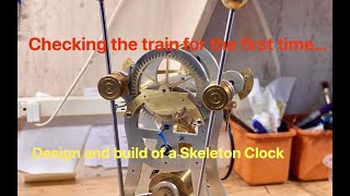Running the clock for the first time.