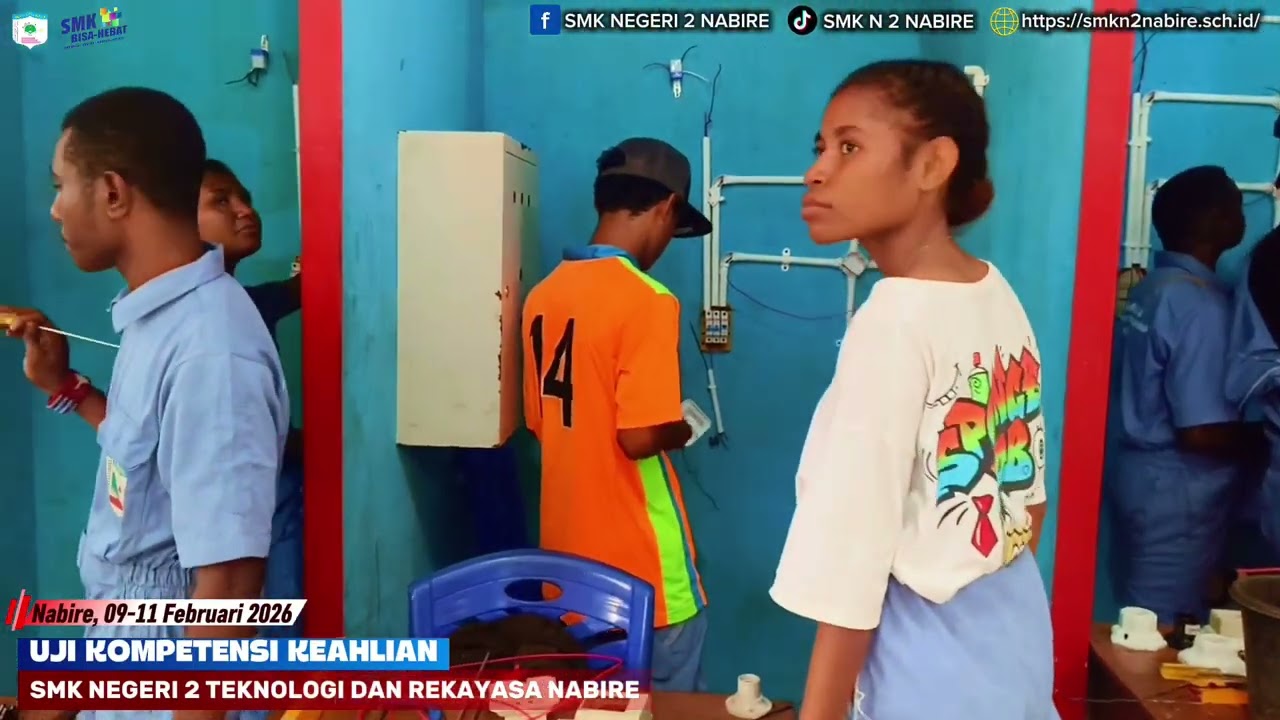 Skill on Test, Future on Track! UKK SMK Negeri 2 Teknologi dan Rekayasa Nabire